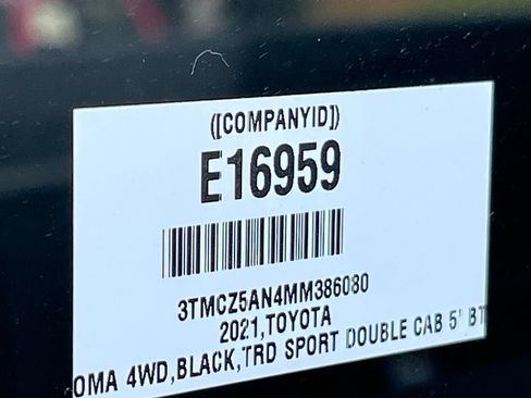 Used 2021 Toyota Tacoma TRD Sport AWD/4WD image 40