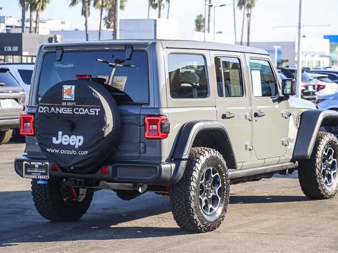 Used 2023 Jeep Wrangler Unlimited Rubicon 4xe w/ Safety Group image 4