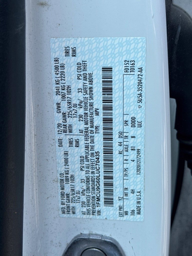 Used 2020 Ford Escape SE AWD/4WD image 15