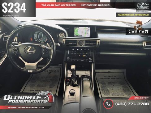 Used 2014 Lexus IS 250 w/ F-Sport Package RWD image 11