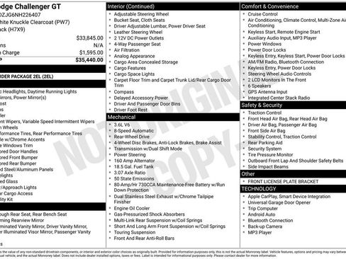 Used 2022 Dodge Challenger GT RWD image 37