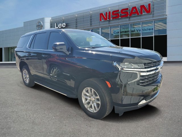 Used 2021 Chevrolet Tahoe LT w/ Rear Media and Nav Package RWD image 1