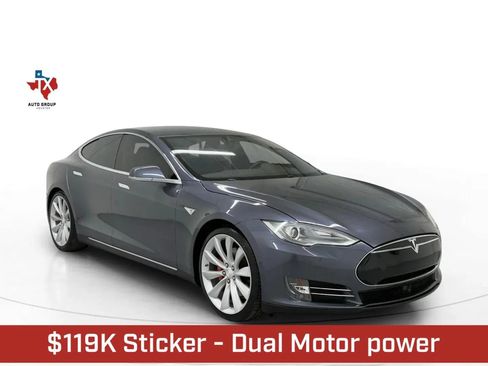 Used 2014 Tesla Model S P85D AWD/4WD image 1