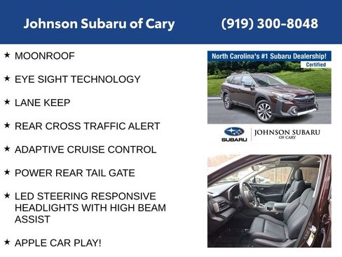 Certified 2025 Subaru Outback Limited image 12