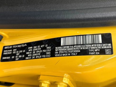 Used 2016 FIAT 500X Trekking image 38