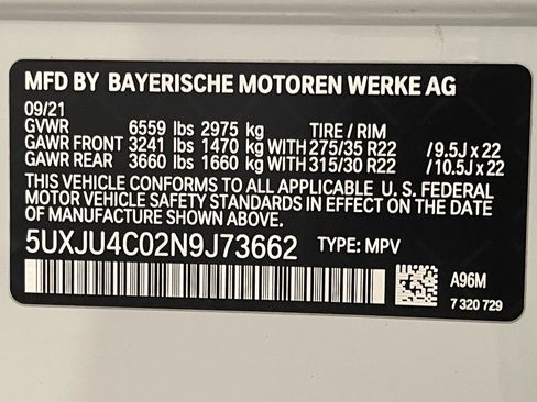 Used 2022 BMW X5 M50i w/ Executive Package AWD/4WD image 25
