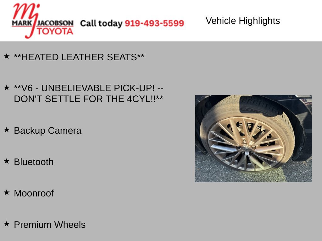 Used 2015 Lexus IS 250 w/ Navigation System Package RWD image 5