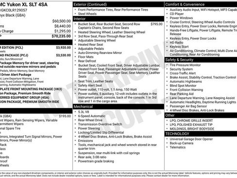 Used 2020 GMC Yukon XL SLT w/ Premium Edition image 45