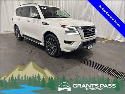 Used 2021 Nissan Armada Platinum w/ Captain's Chairs Package