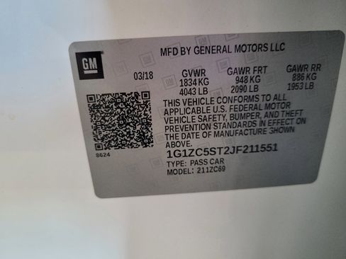 Used 2018 Chevrolet Malibu LS FWD image 33