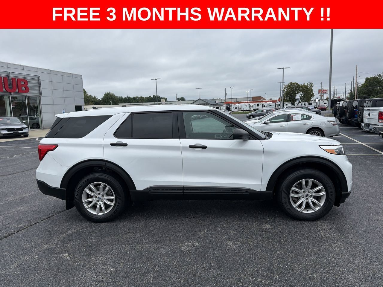 Used 2021 Ford Explorer 4WD w/ Class III Trailer Tow Package image 31