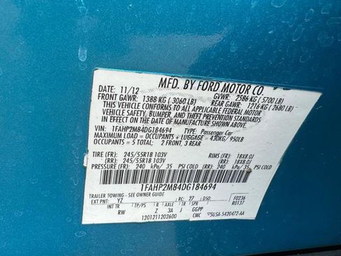 Used 2013 Ford Taurus Police Interceptor AWD image 27