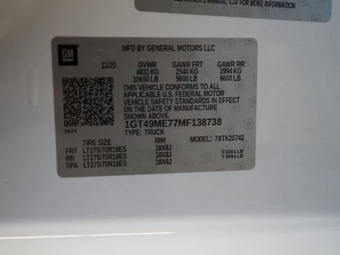 Used 2021 GMC Sierra 2500 SLE w/ SLE Value Package; AWD/4WD image 57