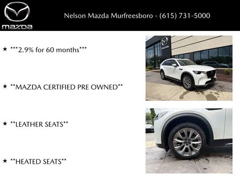 Certified 2024 MAZDA CX-90 3.3 Turbo w/ Premium Plus Pkg AWD/4WD image 32