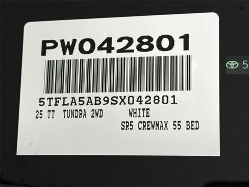 Used 2025 Toyota Tundra SR5 w/ SR5 Premium Package RWD image 44
