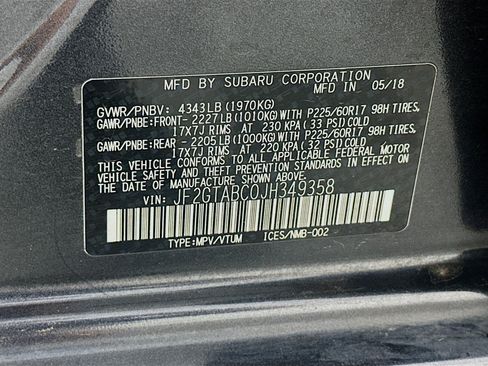 Used 2018 Subaru Crosstrek 2.0i Premium AWD/4WD image 12