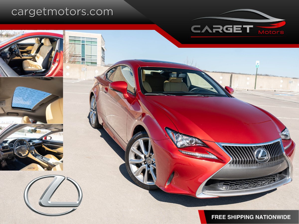 Used 2015 Lexus RC 350 w/ Navigation System Package RWD image 1