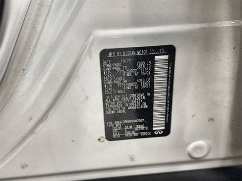 Used 2023 INFINITI QX80 Sensory w/ Cargo Package image 35