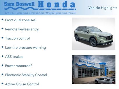 New 2026 Honda CR-V TrailSport