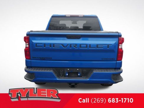 Used 2023 Chevrolet Silverado 1500 Custom w/ LPO, Dark Essentials Package AWD/4WD image 7