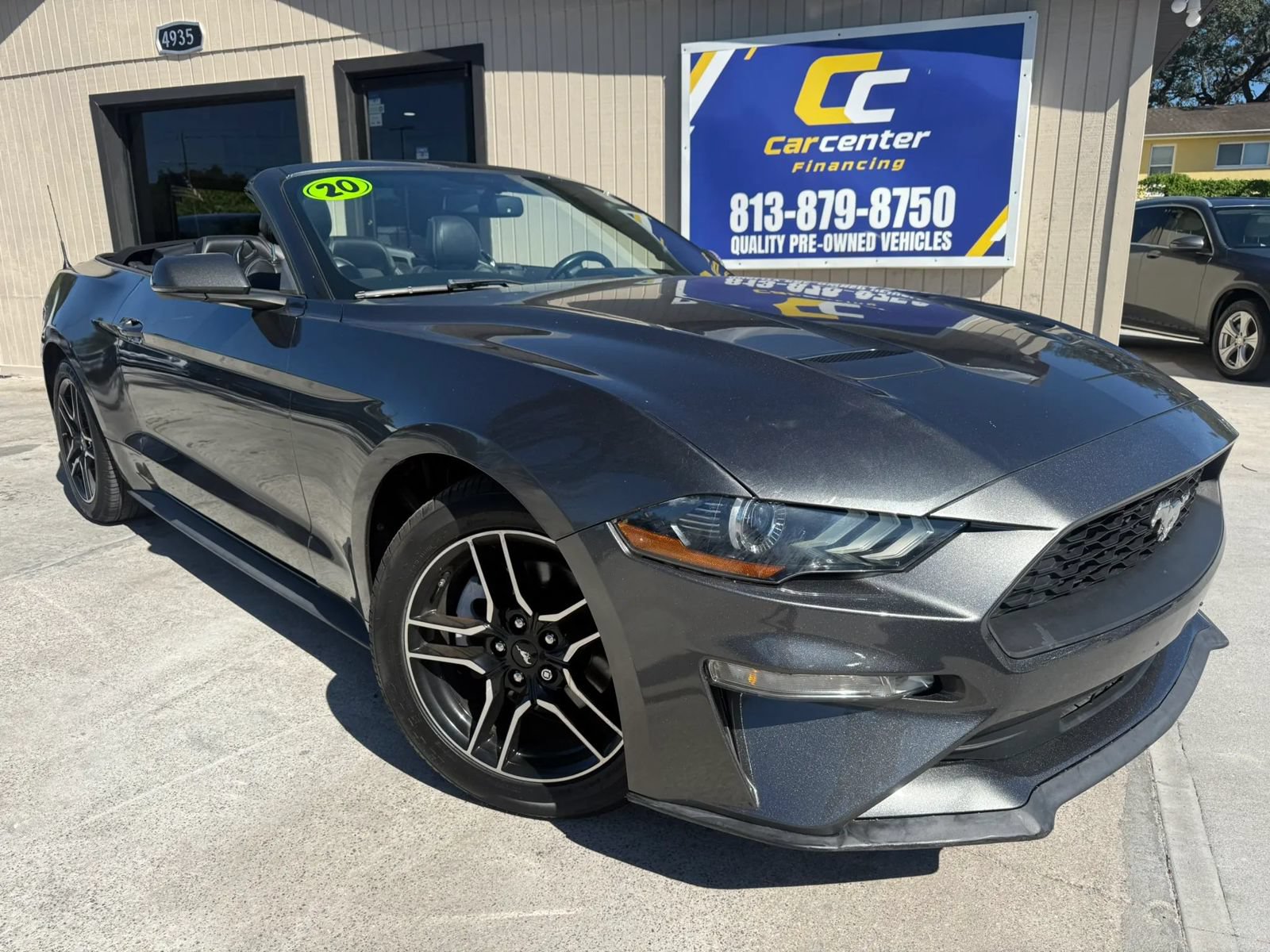 Used 2020 Ford Mustang Premium RWD image 1