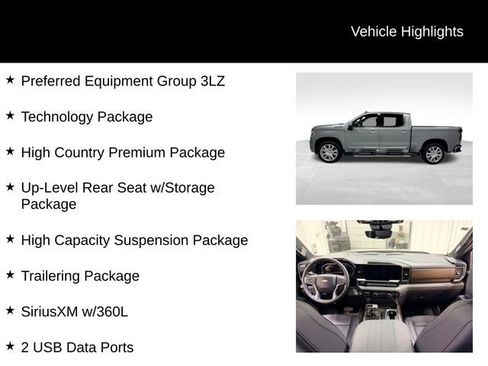 Used 2024 Chevrolet Silverado 1500 High Country w/ High Country Premium Package image 28