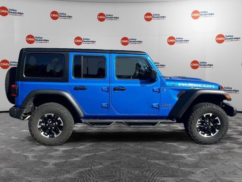 Used 2024 Jeep Wrangler Unlimited Rubicon 4xe w/ Safety Group AWD/4WD image 24