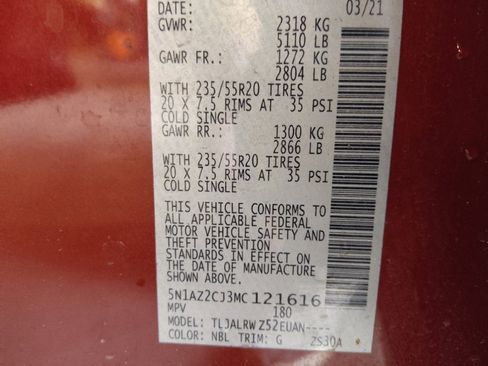 Used 2021 Nissan Murano SL image 33