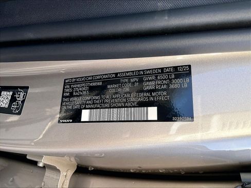 New 2026 Volvo XC90 T8 Plus w/ Protection Package Premier image 36