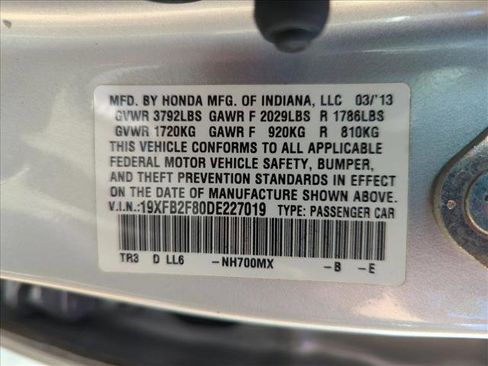 Used 2013 Honda Civic EX image 24