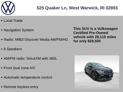 Certified 2023 Volkswagen Tiguan SEL R-Line AWD/4WD image 7