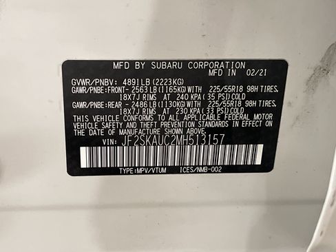 Used 2021 Subaru Forester Limited w/ Popular Package #3 image 28