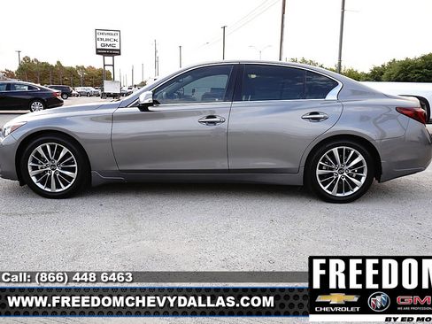 Used 2023 INFINITI Q50 Luxe w/ Cargo Package RWD image 4