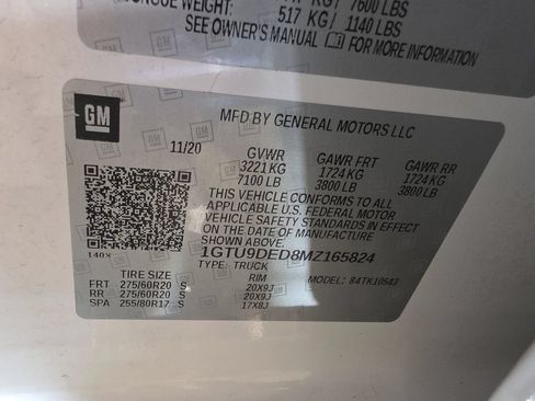 Used 2021 GMC Sierra 1500 SLT w/ SLT Convenience Package AWD/4WD image 27