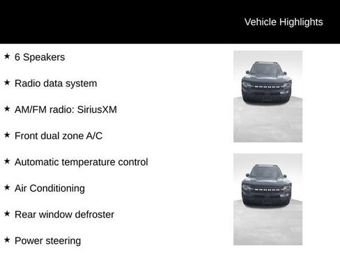 Used 2022 Ford Bronco Sport Outer Banks w/ Tech Package AWD/4WD image 8
