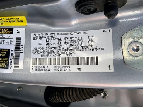 Used 2012 Toyota Tundra 2WD Double Cab image 34