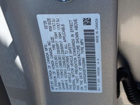 New 2026 Honda CR-V LX image 17