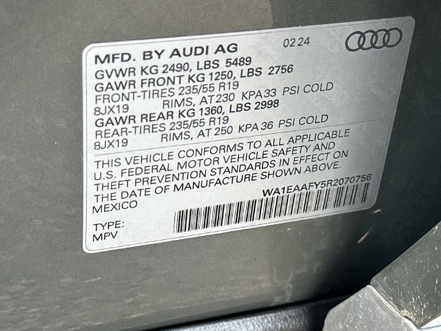 Used 2024 Audi Q5 2.0T Premium Plus AWD/4WD image 20