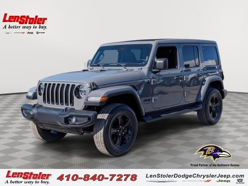 Used 2020 Jeep Wrangler Unlimited Sahara AWD/4WD image 1
