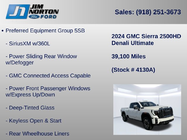 Used 2024 GMC Sierra 2500 Denali Ultimate AWD/4WD image 11
