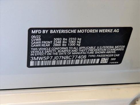 Used 2022 BMW 330e w/ Driving Assistance Package RWD image 26
