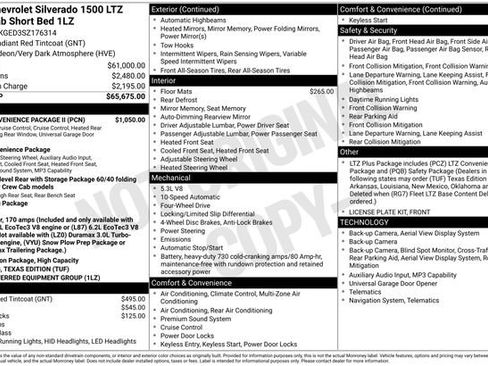 Used 2025 Chevrolet Silverado 1500 LTZ w/ LTZ Convenience Package II image 2