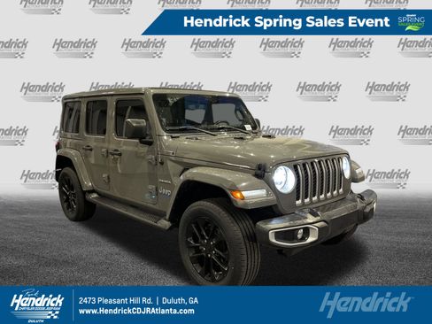 Used 2021 Jeep Wrangler Unlimited Sahara w/ Cold Weather Group image 1