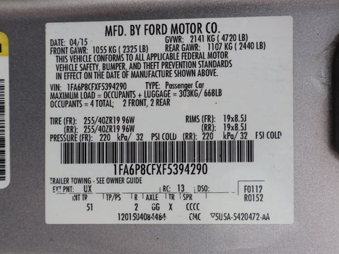 Used 2015 Ford Mustang GT Premium RWD image 34