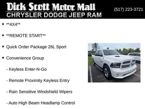 Used 2016 RAM 1500 Sport AWD/4WD image 2