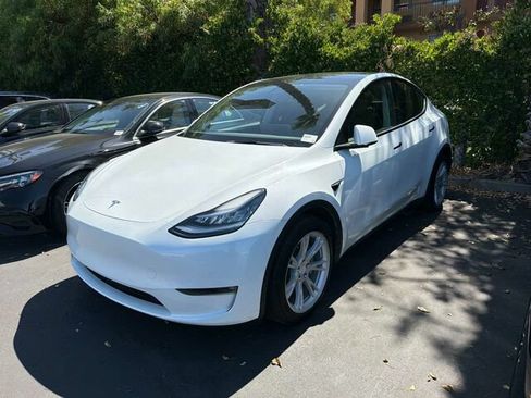 Used 2021 Tesla Model Y Long Range AWD/4WD image 2
