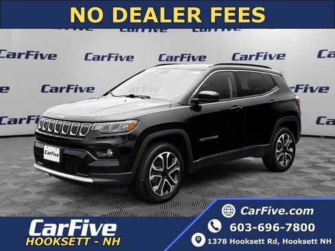 Used 2022 Jeep Compass Limited w/ Sun and Sound Group AWD/4WD image 1