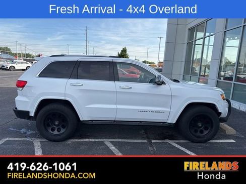 Used 2014 Jeep Grand Cherokee Overland w/ Advanced Technology Group AWD/4WD image 6