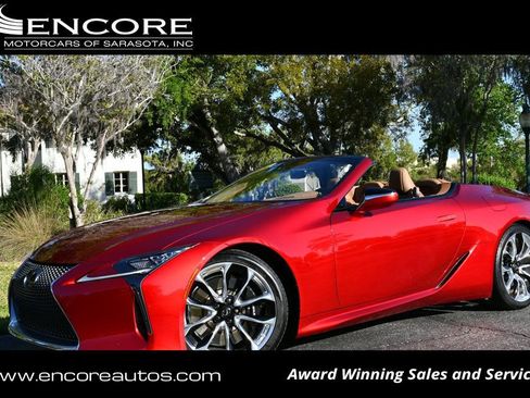 Used 2021 Lexus LC 500 Convertible w/ Touring Package image 1