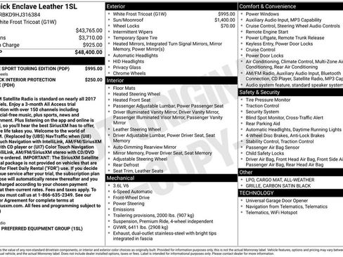 Used 2017 Buick Enclave Leather w/ Enclave Sport Touring Edition image 28